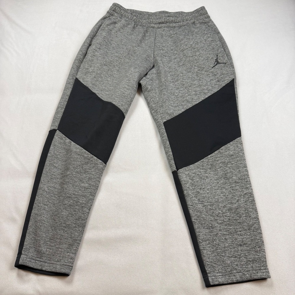 Jordan Therma-FIT Men XL Gray Black Jordan 23 Alpha Thermal Fleece BV1313-091